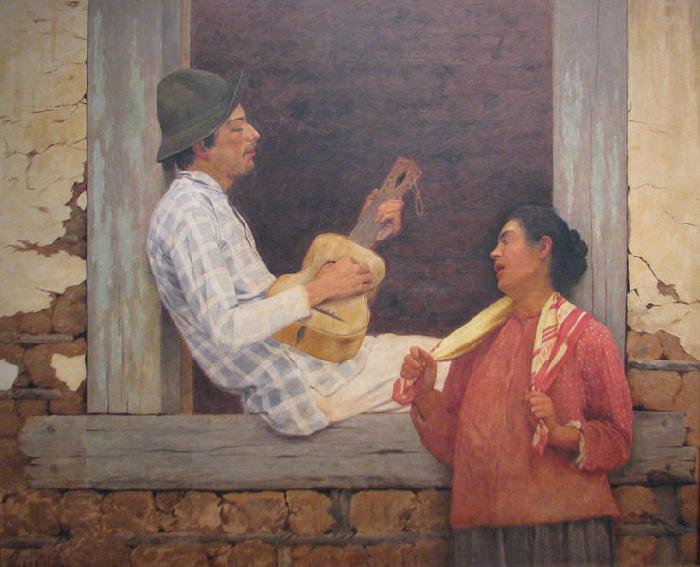 Almeida Junior almeidajr China oil painting art